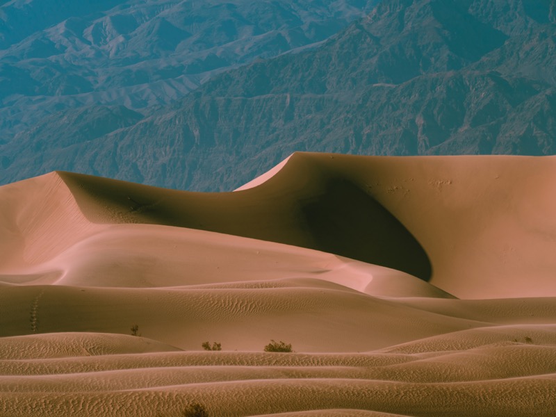 Camper van trip to Death Valley, Northern California