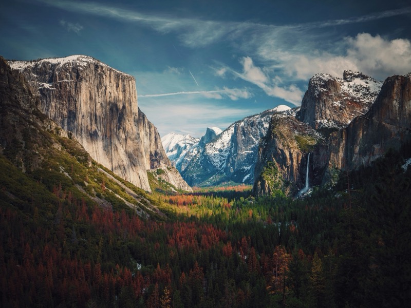 Camper van trip to Yosemite, Northern California